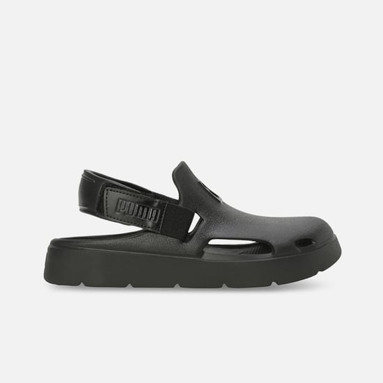 PUMA Shibui Ankle-Strap Clogs