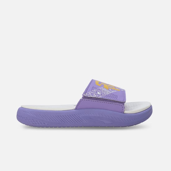 PUMA Printed Velcro Strap Sliders