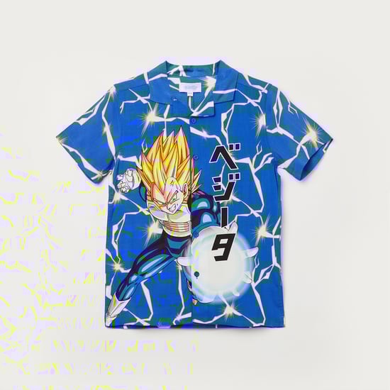 KIDSVILLE Dragon Ball Z Print Shirt
