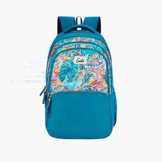 GENIE Sapphire Printed Laptop Bag With Raincover