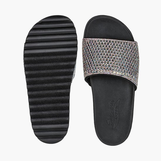 Shop Skechers Arch Fit Paradise - Strollin' in Black
