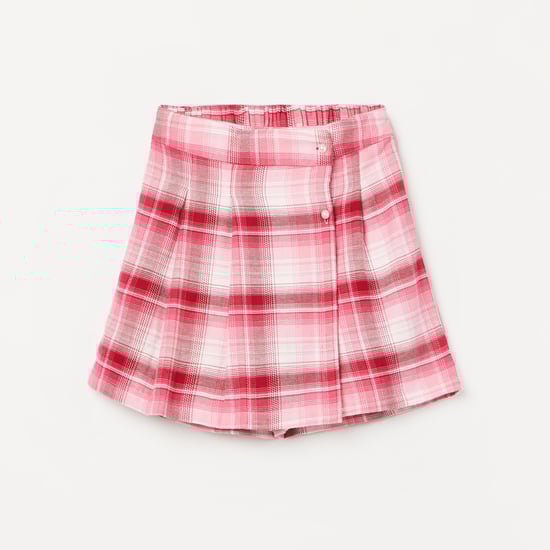 FAME FOREVER Checked Skorts