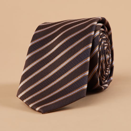 CODE Diagonal Striped Tie
