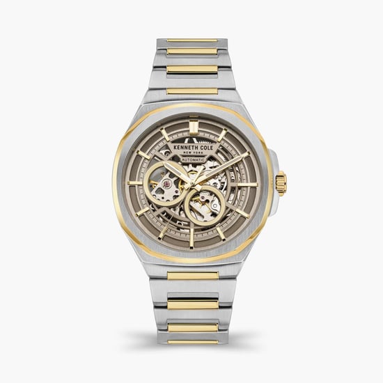 KENNETH COLE Skeleton Automatic Watch - NTKCWGY2122303MN