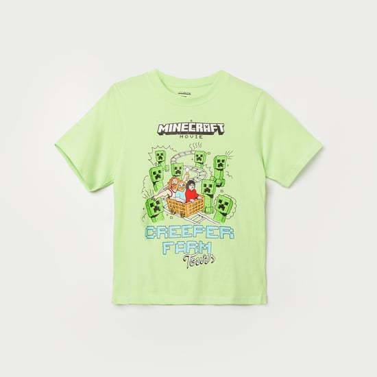 KIDSVILLE Minecraft Print T-shirt