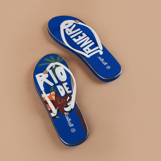 GINGER Printed Flip Flops