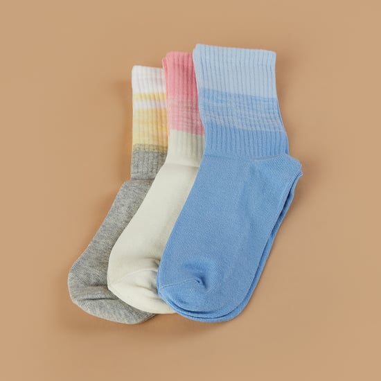 GINGER Assorted Crew Length Socks Pack of