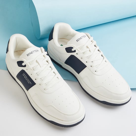 UNITED COLORS OF BENETTON Colourblock Sneakers White