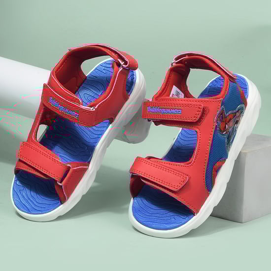 BATA Spiderman Sandals Red