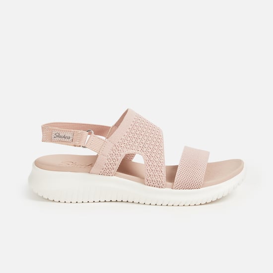 SKECHERS Ultra Flex Stratch Knit Sandals