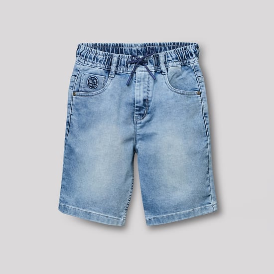 RUFF KIDS Boys Washed Denim Shorts - Main Image