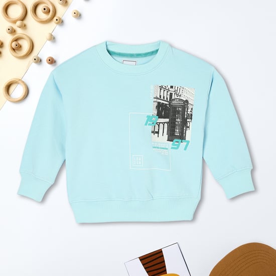Buy Boys Graphic Printed Sweatshirt Online at just Rs. 599.0