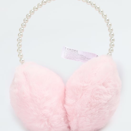 Women Pearl Embellished Earmuffs