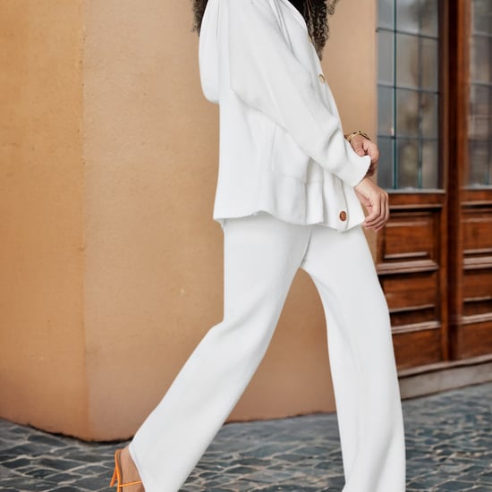 Buy Women Knit Wide Leg Trousers Online at just Rs. 1499.0