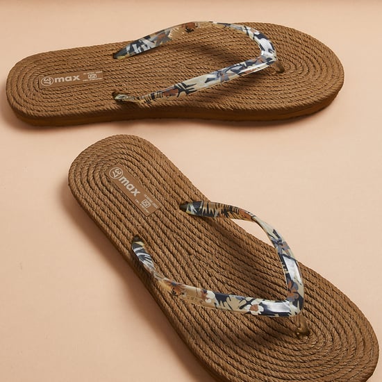 Women Braided Flip Flops