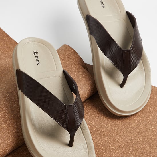 Men V-Strap Moulded Slippers