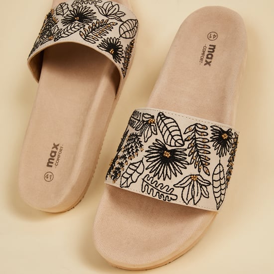 Women Embroidered Flats