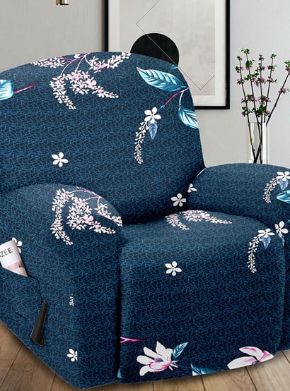 Buy CORTINA 1-Seater Printed Recliner Cover from Cortina at just
