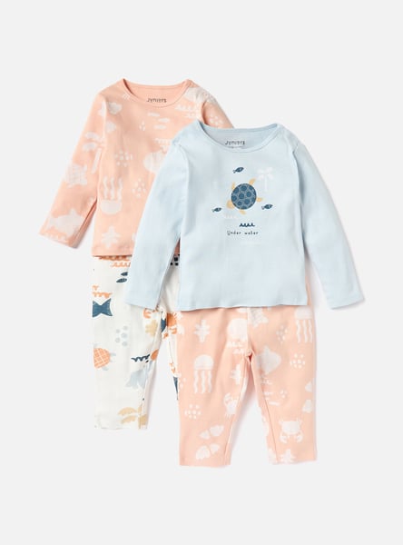 Juniors Under the Sea Print Pyjama - Set of 2