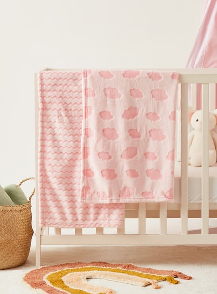 Juniors Coral Fleece Blanket - Set of 2
