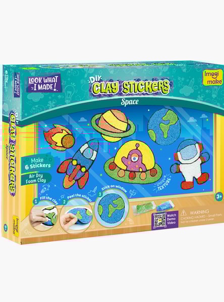 Imagimake Clay Stickers Space Adventure