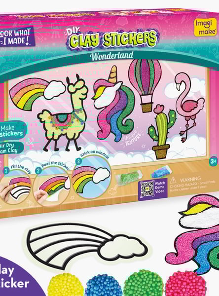 Imagimake Clay Stickers Wonderland