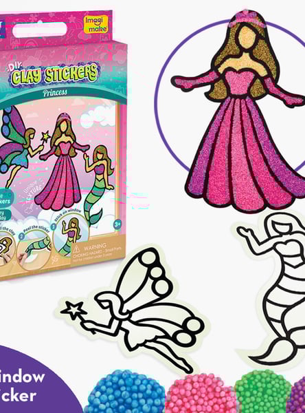 Imagimake Clay Stickers Princess