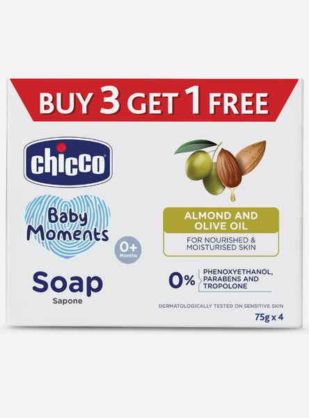 Chicco Baby Moments Soap 75G