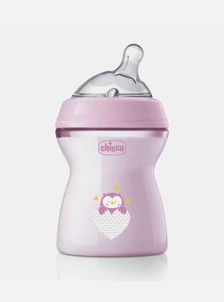 Chicco Natural Feeling Feeding Bottle - 250 ml