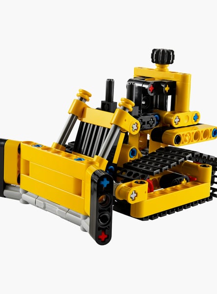 Lego Technic Heavy-Duty Bulldozer Set (42163) - 195 Pcs