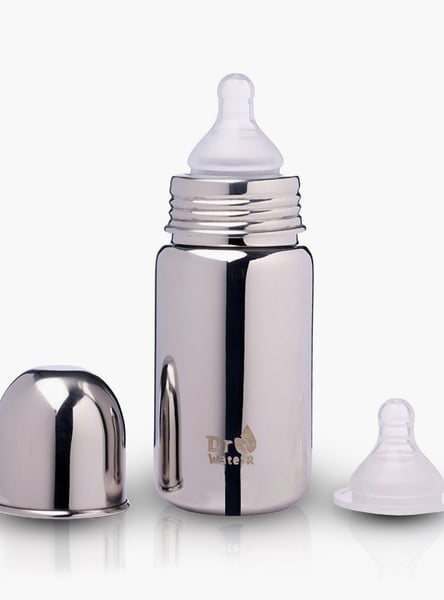 Dr.WaterR Stainless Steel Baby Feeding Bottle - 150 ml