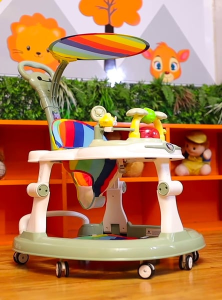 Steelbird Toys Baby Walker with Sunshield