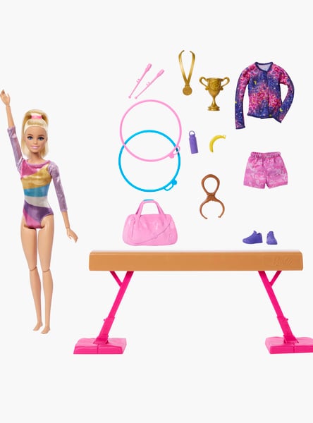 Mattel Barbie Gymnast Doll Playset