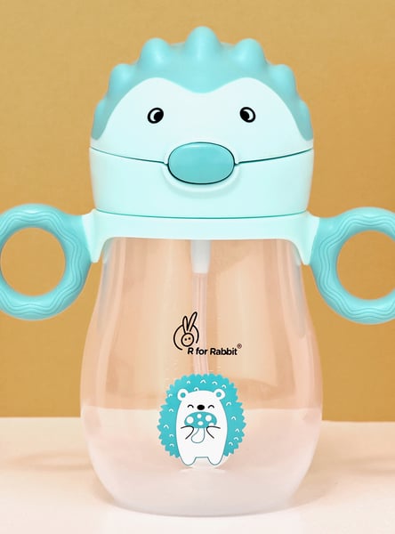 R for Rabbit Spikey Baby Straw Sipper Bottle - 320 ml