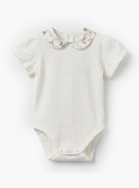 Giggles Floral Print Bodysuit
