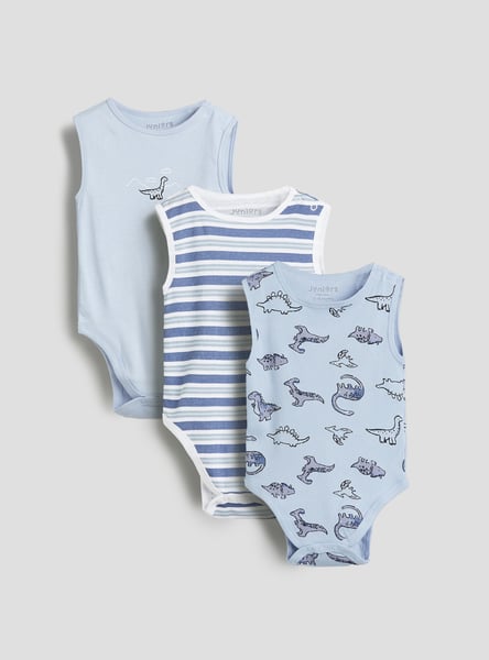 Juniors Assorted Bodysuits - Pack of 3