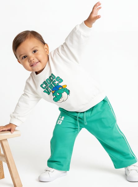 Juniors Croco Vibes Print Sweatshirt