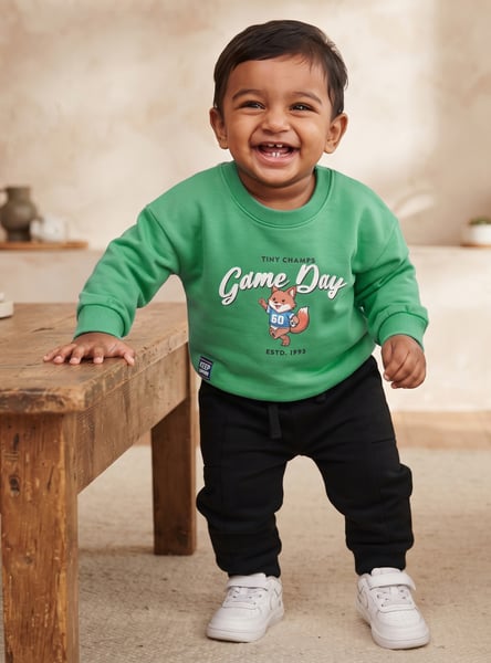Juniors Graphic Print Sweatshirt