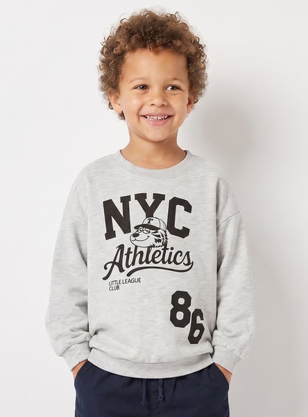 Juniors Printed Sweatshirt