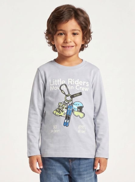 Juniors Graphic Print T-shirt