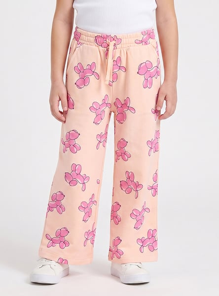 Juniors Balloon Dog Print Track Pants