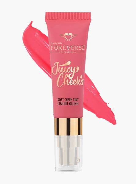 DAILY LIFE FOREVER52 Juicy Cheeks Soft Cheek Tint Liquid Blush - Berry Amore 002 - 10ml