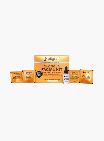 PILGRIM 24Kt Gold Facial Kit - 30g