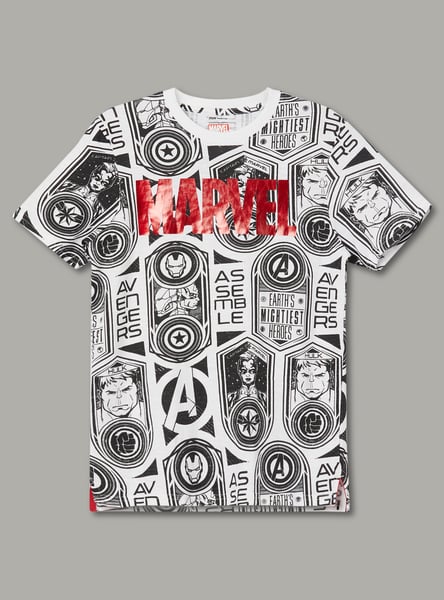 FAME FOREVER Avengers Printed T-shirt