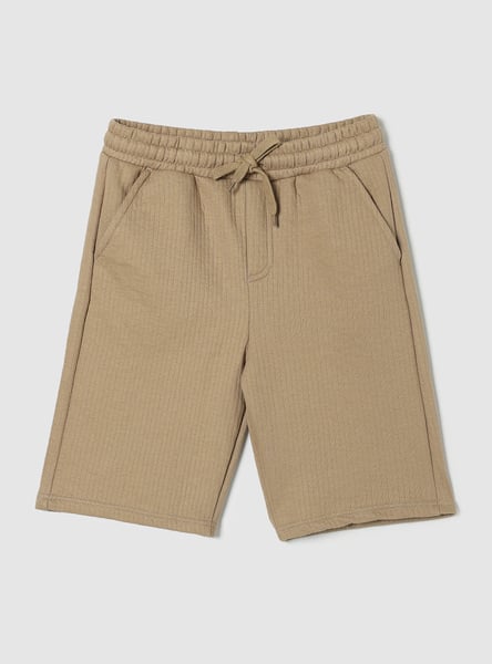 【EEUN】Ribbed Knit Shorts Buy Boys Ribbed Knit Shorts Online at just Rs. 399.0