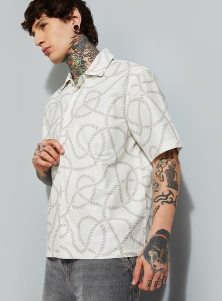 【最終値引】ORGANIC COTTON ROUGH MELLOW SHIRTS ORGANIC COTTON ROUGH MELLOW SHIRTS/WHITE 【公式通販】