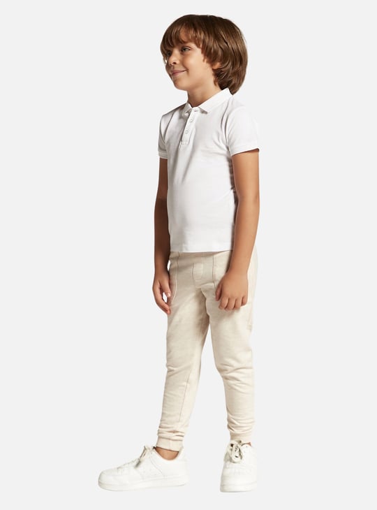 Juniors Solid Polo T-shirt