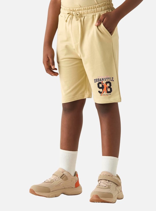 Juniors 3-Piece Printed T-shirt and Shorts Set