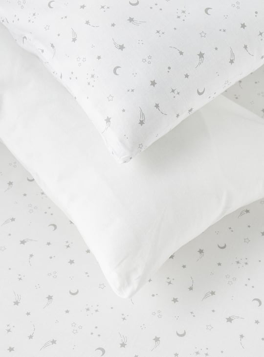 Juniors 2-Piece Printed Pillowcase Set - 36x54 cm