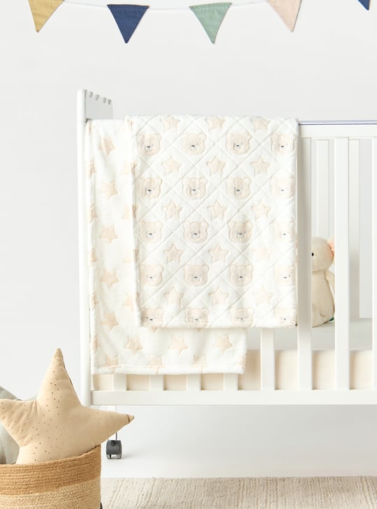 Juniors Coral Fleece Raschel Blanket - Set of 2 - 76x102 cm